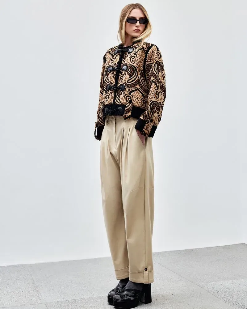 Paisley Jacquard Jacket